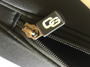 Club Glove Wood Cover Zipper Detail