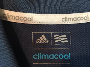 Adidas ClimaCool 3 Stripe Polo inner collar
