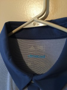 Adidas ClimaCool Birdseye Block Polo Inner Collar Detail